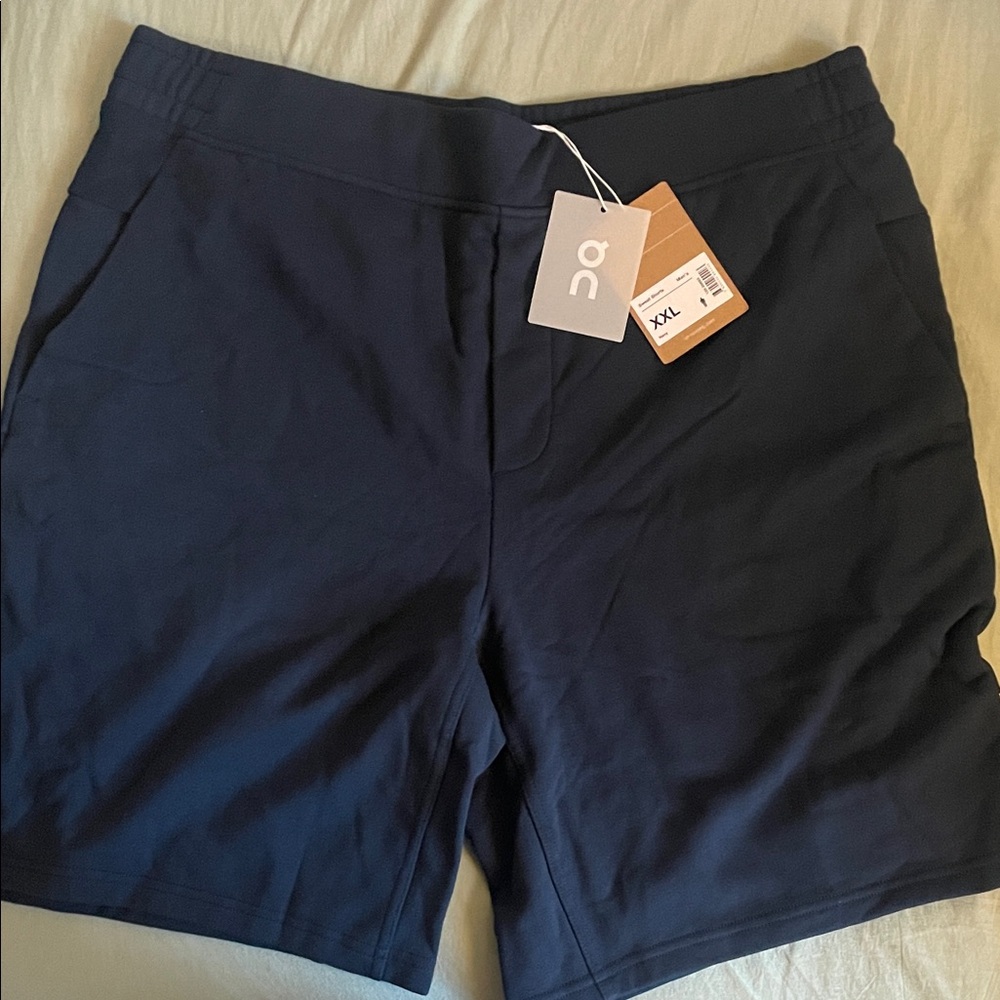 On Running Men’s Dark Blue Athletic Shorts